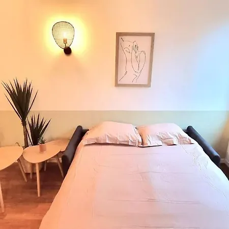 T2 Boheme - Balcon - Clim - Metro - Wifi