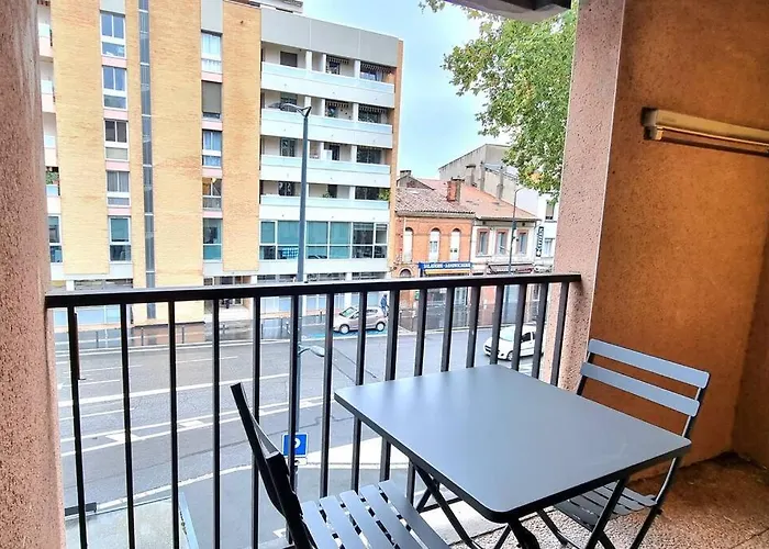 T2 Boheme - Balcon - Clim - Metro - Wifi * Toulouse